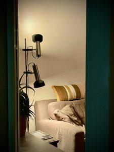 vloerlamp met 2 spots