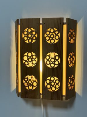 Zweeds wandlampje, jaren '60