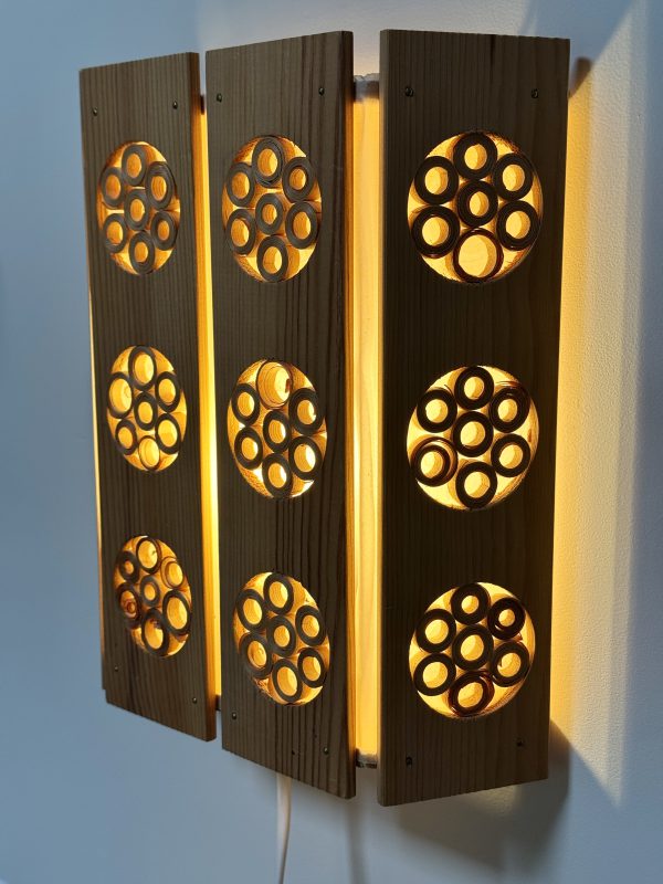 Zweeds wandlampje, jaren '60