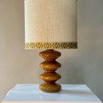 Vintage tafellamp keramiek