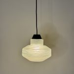 Erco hanglamp, gesponnen glas