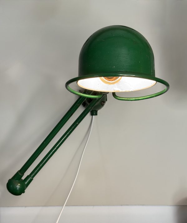 Jielde wandlamp 2-armen 1950/1960