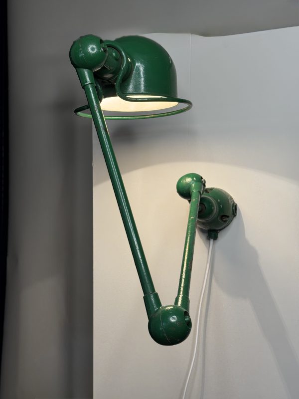 Jielde wandlamp 2-armen 1950/1960