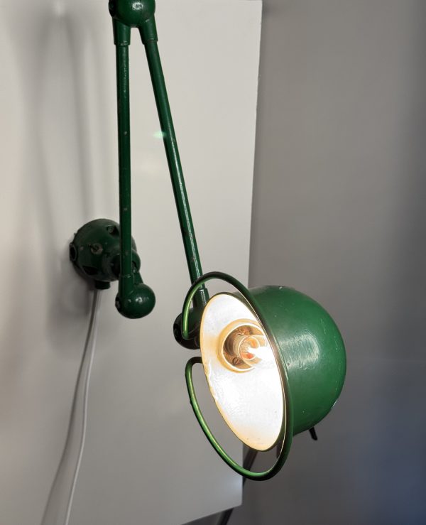 Jielde wandlamp 2-armen 1950/1960