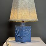 Franse lamp, keramiek voet