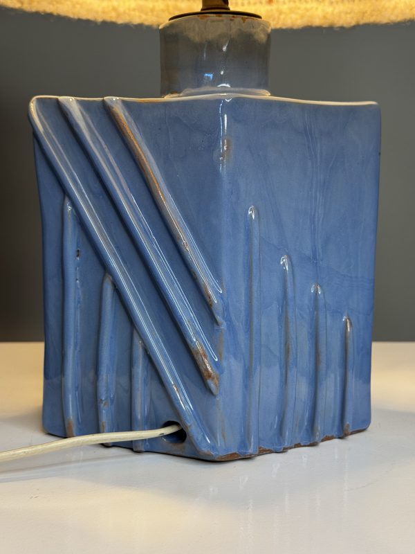 Franse lamp, keramiek voet