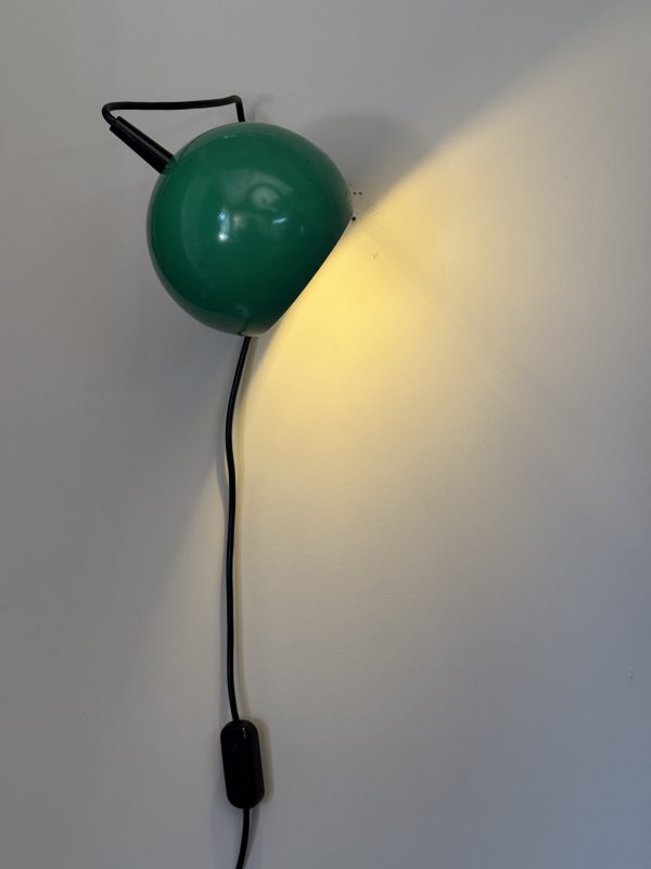 wandlampje 'eyeball' groen
