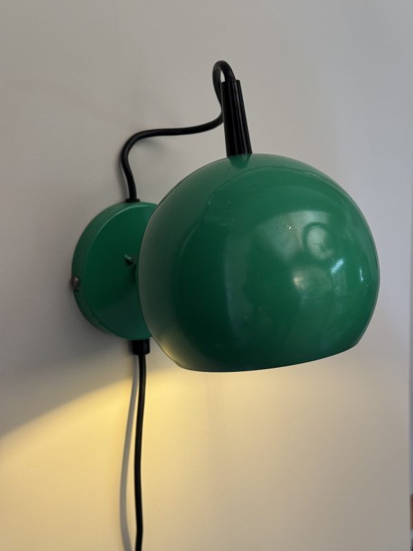 wandlampje 'eyeball' groen